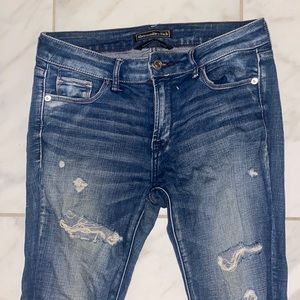 BOGO A&F distressed jeans